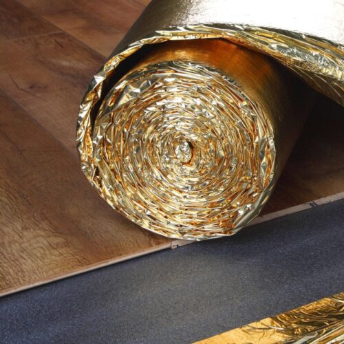 5mm Supergold Wood Laminate Flooring Underlay 15m P38847 140798 Image