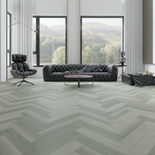 Woodlands Forest Herringbone Gisburn 6008