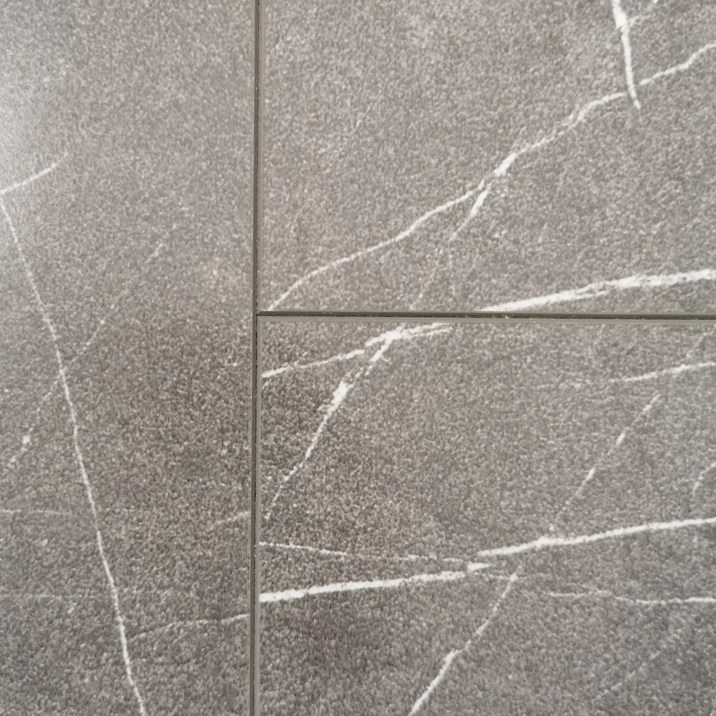 Anglo Flooring Marbra Anthracite Marble Tile Gloss Dark Grey Effect Plank Laminate Flooring 8mm 2 19m ~9501221853143 02c Mp