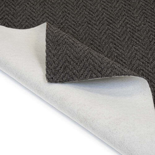 Anthracite Andero Herringbone Carpet Wave 600x600