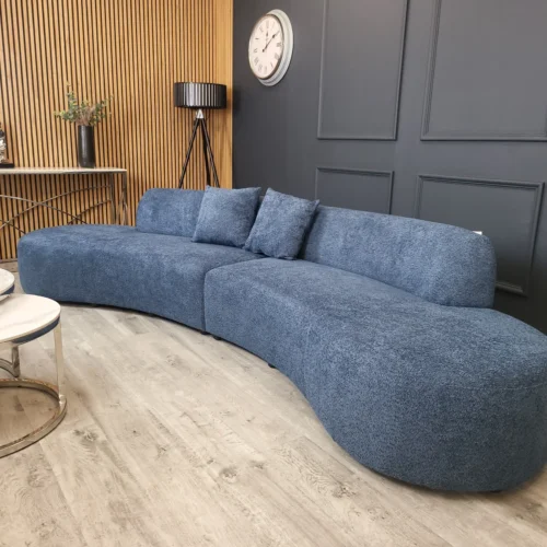 Miami Curved 2 Pcs Blue