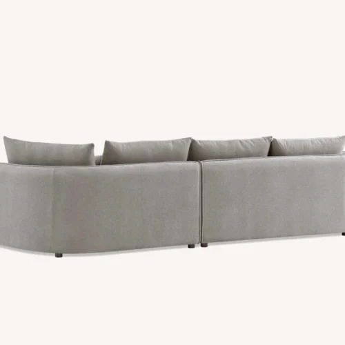 Rubin Corner Chaise Pebble 9