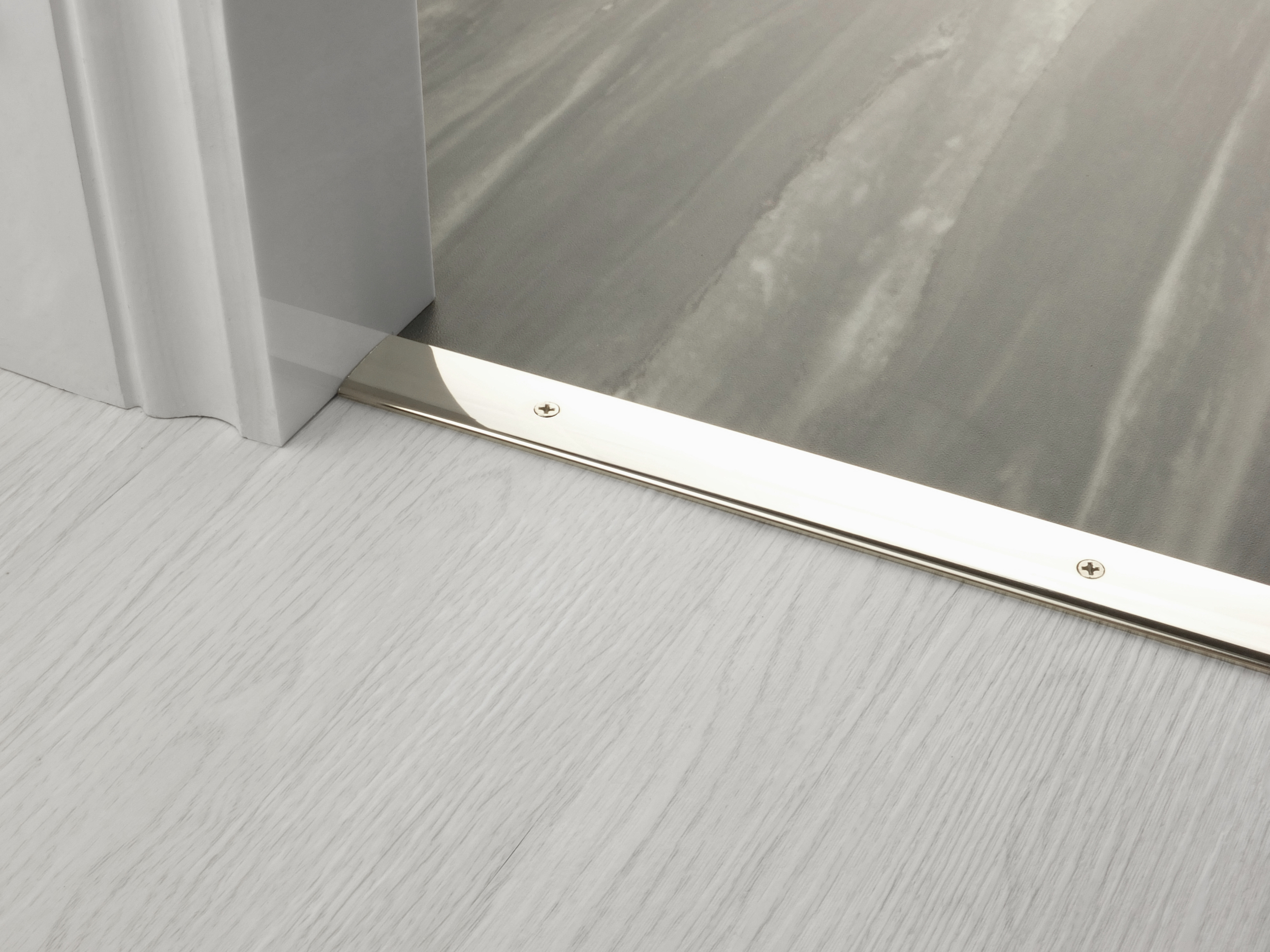 Door Bar Cover 30mm H2h Polished Nickel