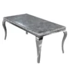 Louis Grey Marble 150cm Dining Table