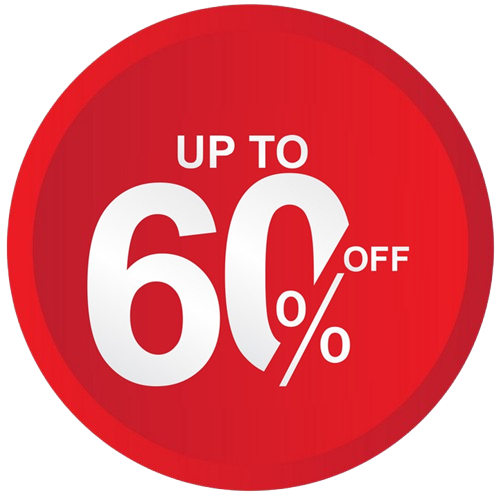 Discount Label Up To 60 Off Template Design Vector 33698423 Removebg Preview