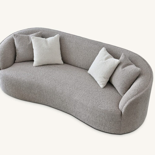 Nolito 3 Seater Sofa Latte