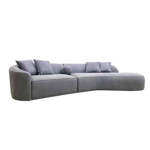 The Pebble Boucle Sofa Gre 2