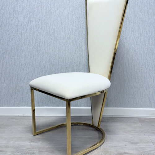 Dc2042 Vienna Cream Gold Dining Chair 2 Scaled