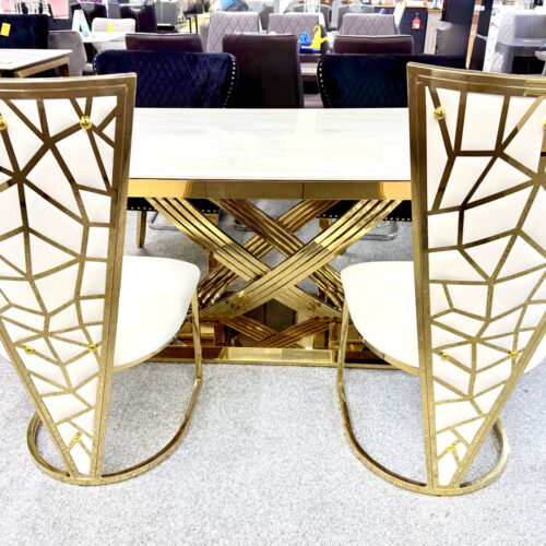 Dc2042 Vienna Cream Gold Dining Chair 7 Scaled