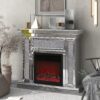 Mirrored Fireplace4