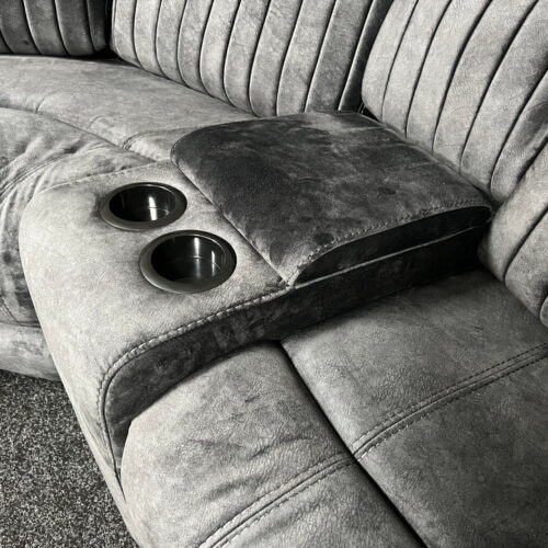 Rose Corner Sofa 05 2+2 Seat Manual:electric Recliner (optional Console)1