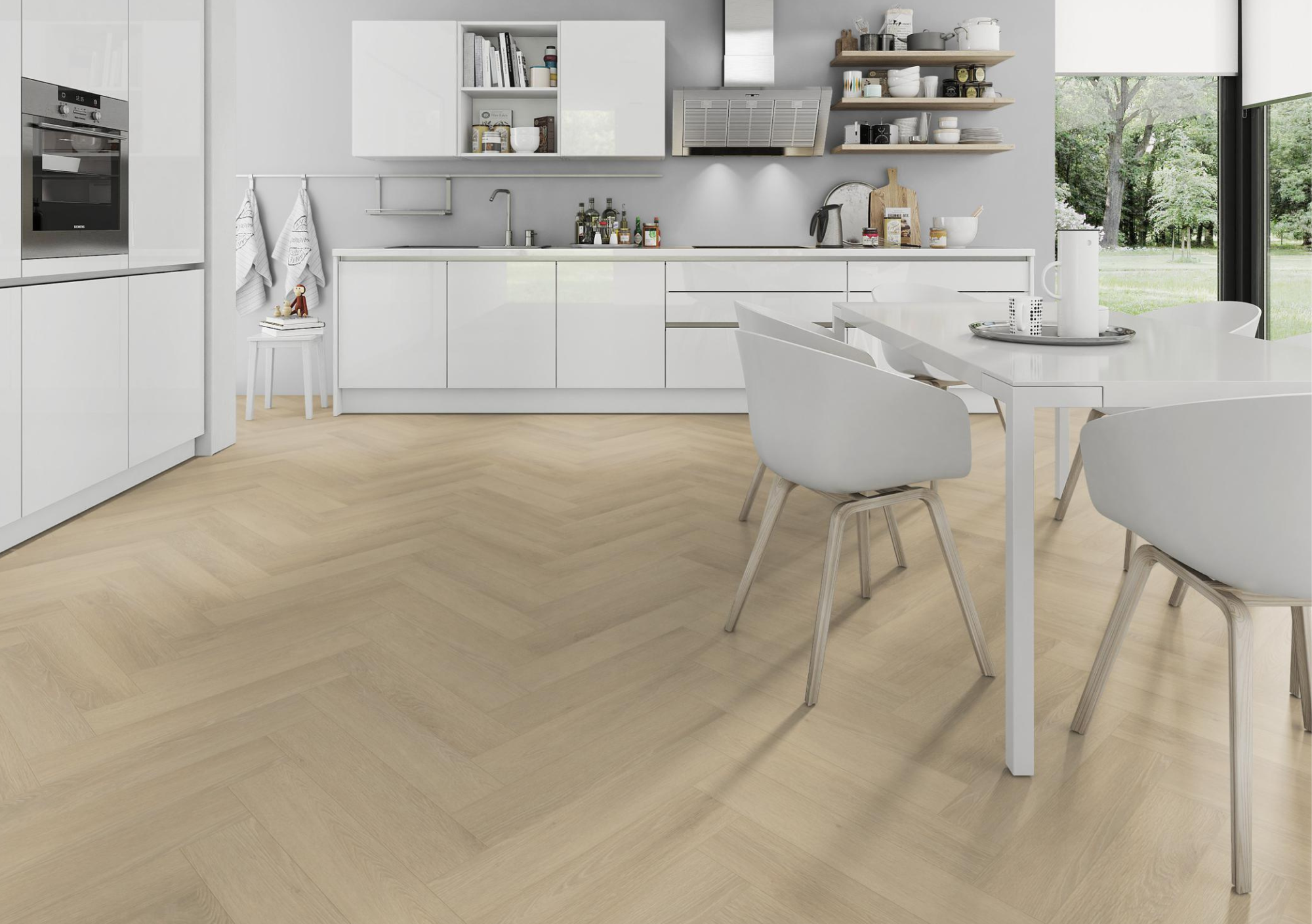 Linen Oak Herringbone 1 Lignum Core