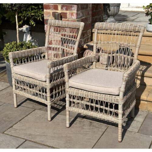 Provence Collection Outdoor Dining Chair 2