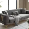 Monaco Sofa Grey3