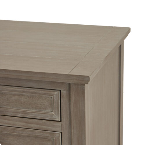 The Serene Collection Three Drawer Bedside Table product image 4