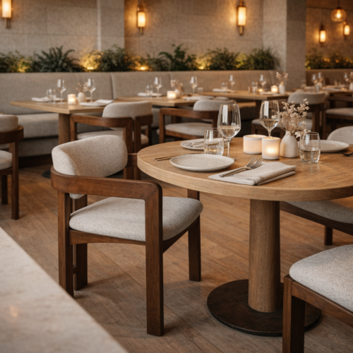 Clara Walnut Dining Chair in Oatmeal Boucle - Box of 2 product image 8