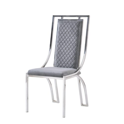 Windsor Grey & Silver Dining Chair product image 2