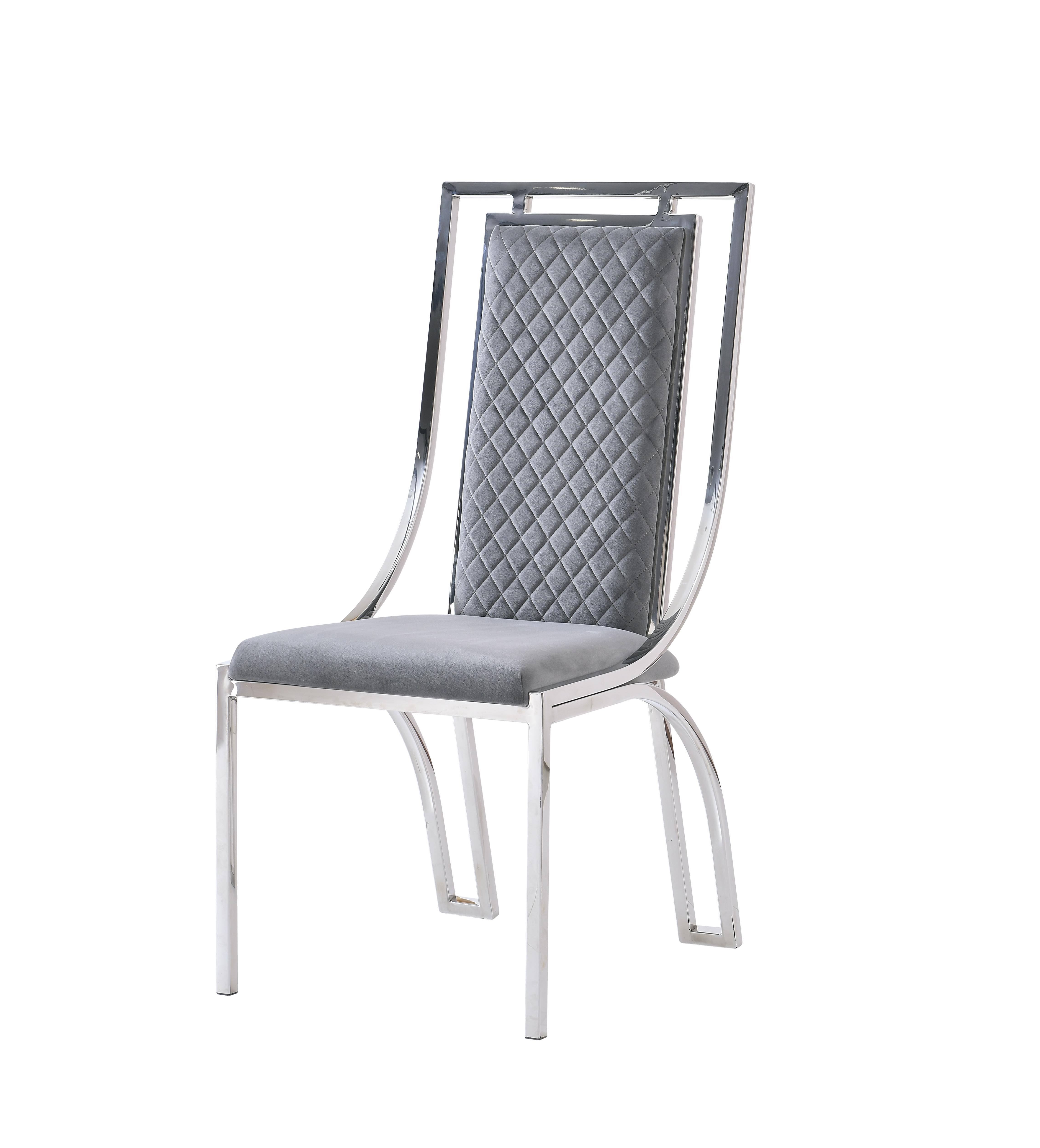 Windsor Grey & Silver Dining Chair featured image