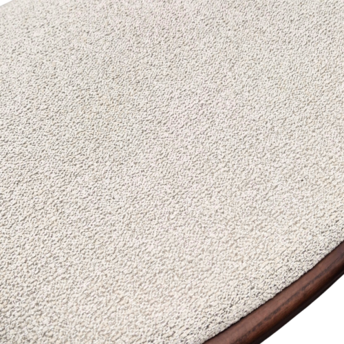 Fern Walnut Dining Chair in Oatmeal Boucle - Box of 2 product image 5