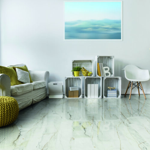 Kaindl Gloss 8mm Calacatta Gold Marble - High Gloss Laminate Flooring product image 2