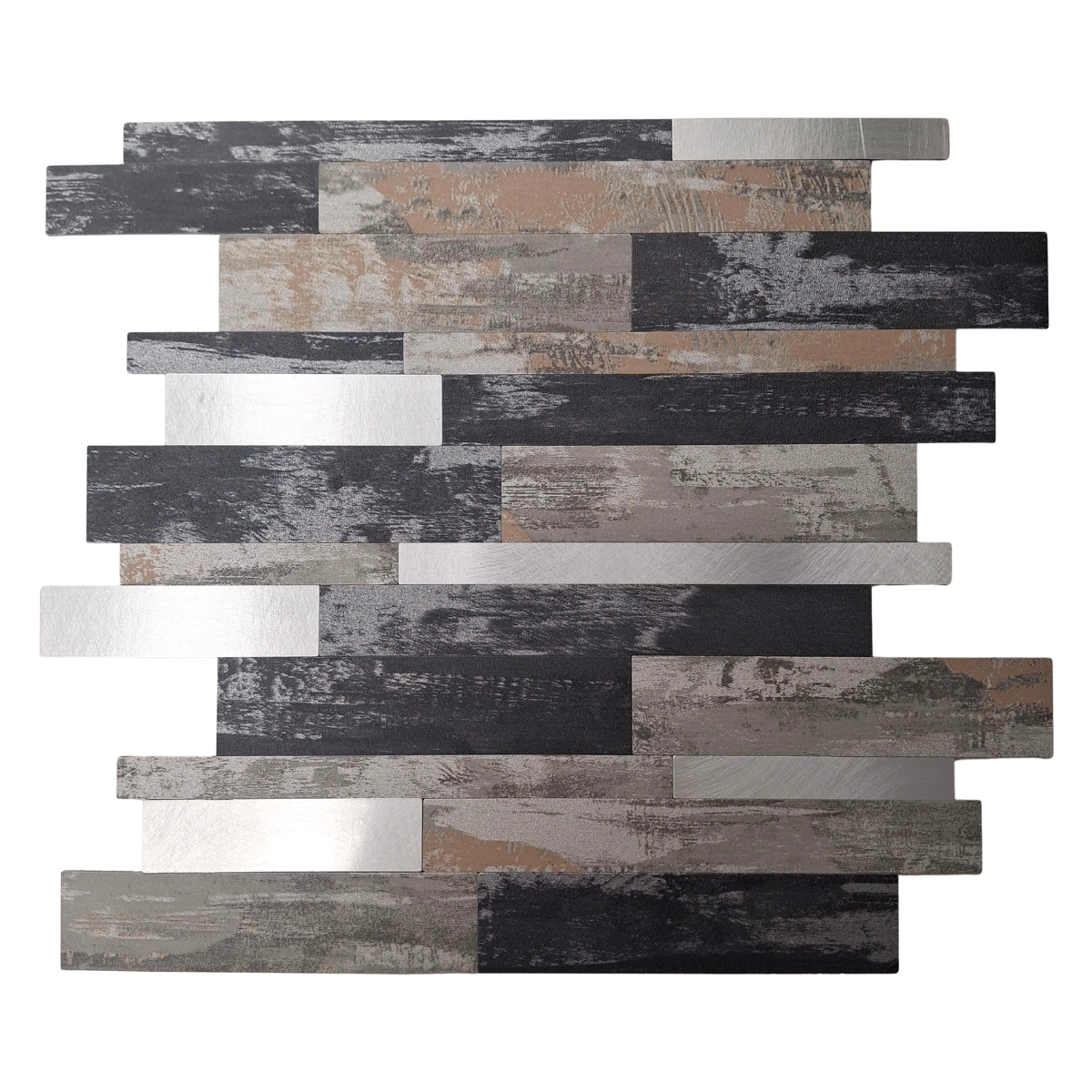 Self Adhesive 3D Mosaic Wall Tiles - Slate - 30cm x 30cm (10 pack) featured image