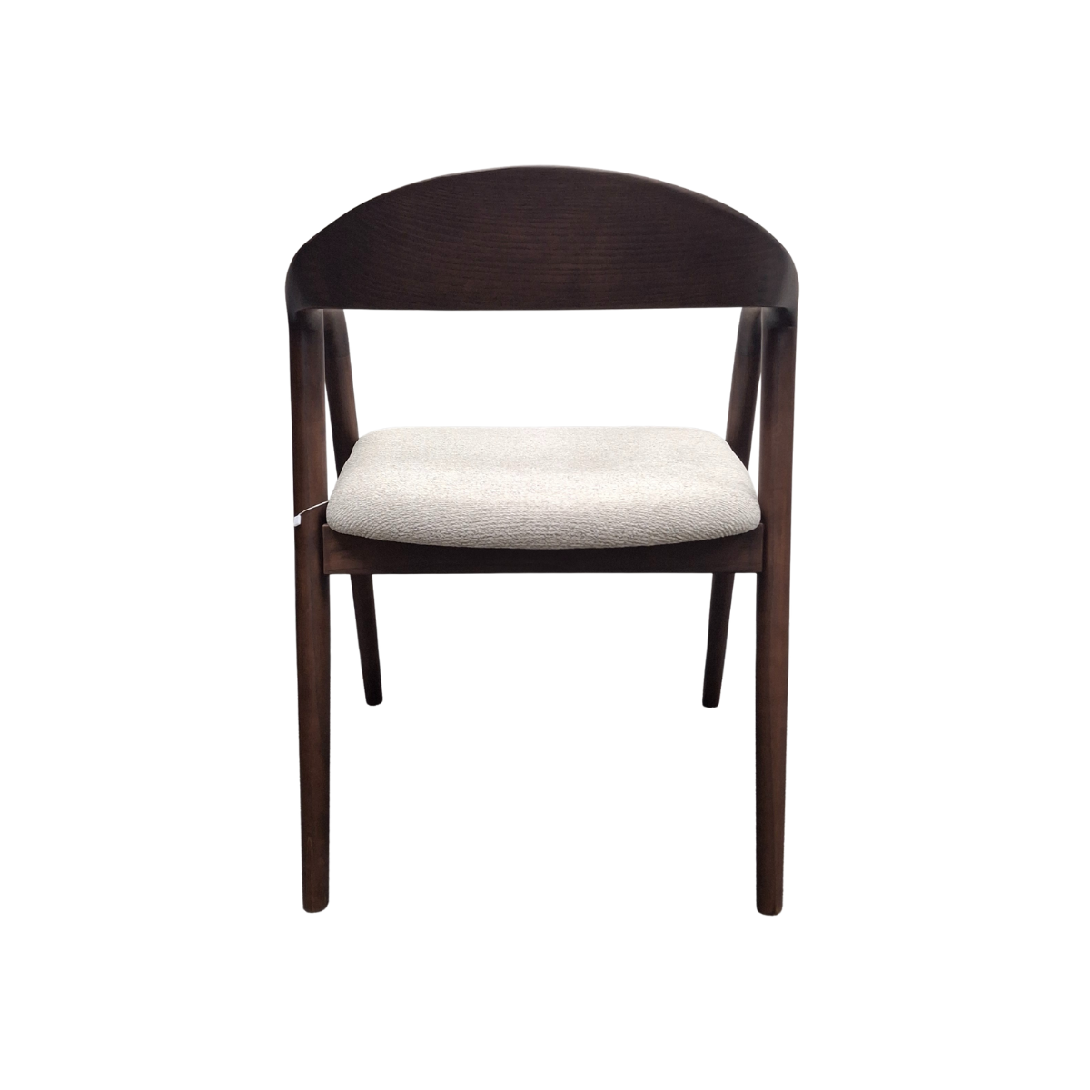 Tess Walnut Dining Chair in Oatmeal Boucle - Box of 2 product image 3