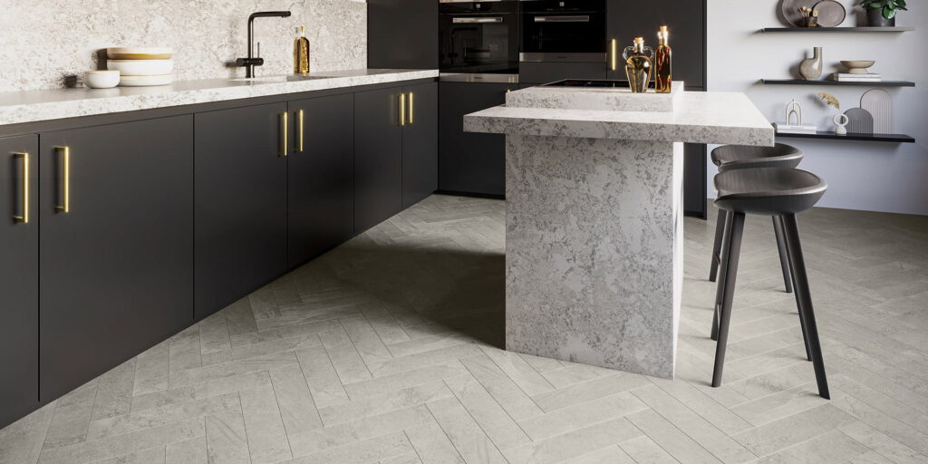 Invictus Groovy Granite Parquet – Snow