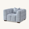 Tribeca Sofa Range in Pearl Boucle Fabric - Chair