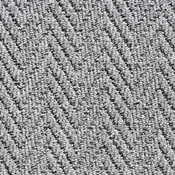 Andero Silver Herringbone Carpet