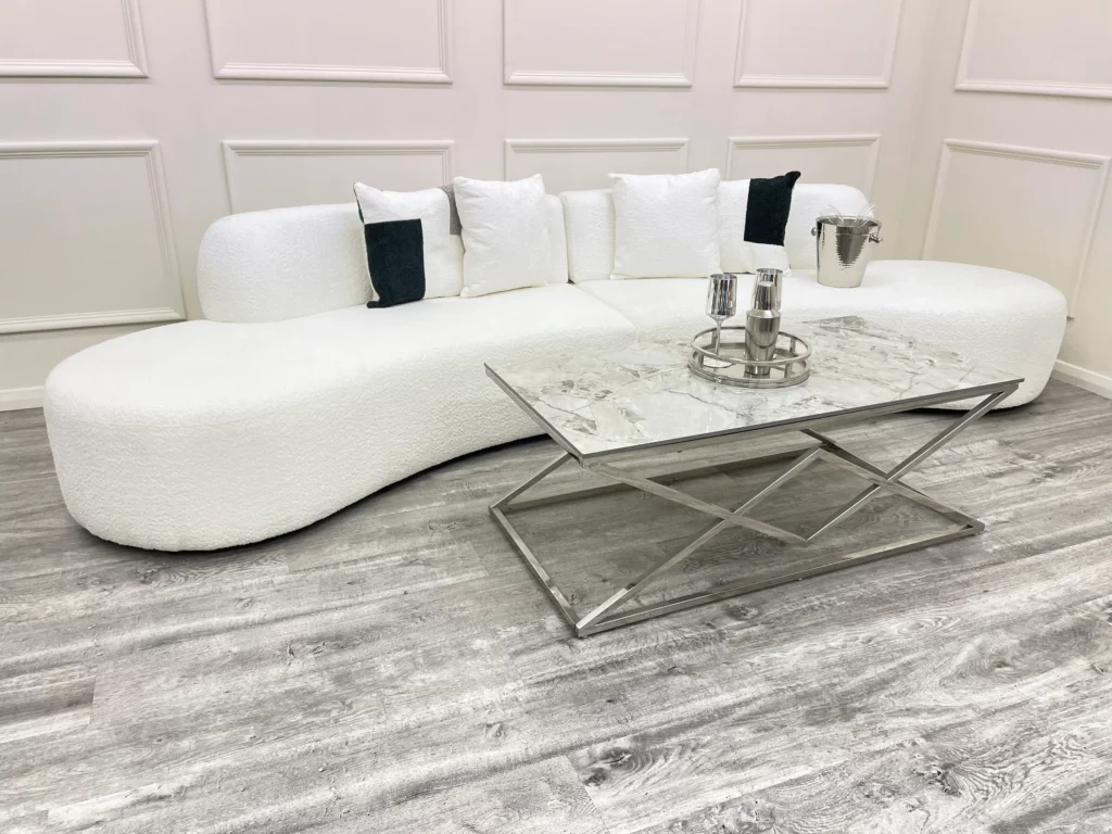 Miami – Curved Cinema Boucle Sofa