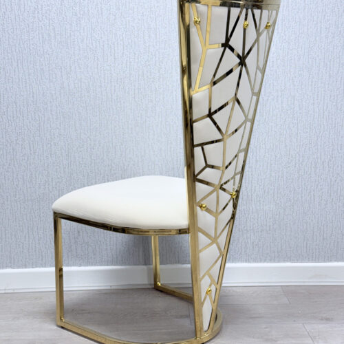 Vienna Cream & Gold Dining Chair