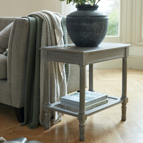 The Serene Rattan Collection Side Table featured image