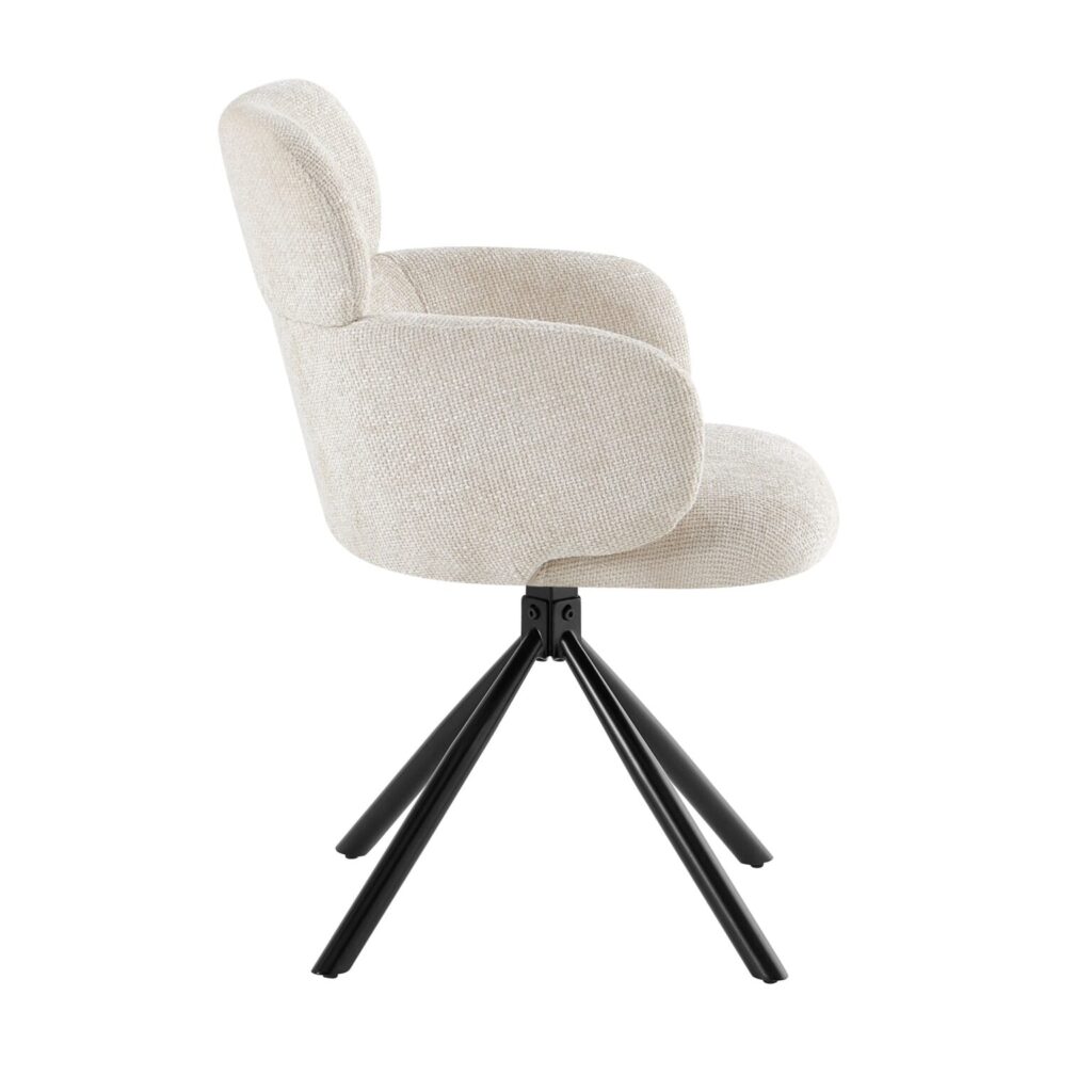 Tuscany Grey 360 Swivel Chair