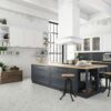 Falquon Carrara Marble 8mm Stone Effect Laminate Flooring (High Gloss) - image 2