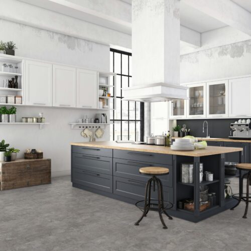 Falquon Martico Grigio 8mm Stone Effect Laminate Flooring (High Gloss) - image 2