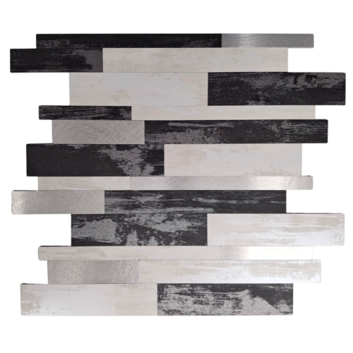 Self Adhesive 3D Mosaic Wall Tiles - Slate - 30cm x 30cm (10 pack) product image 3