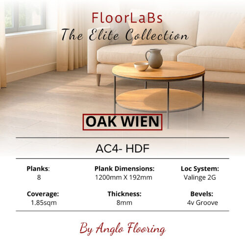 Anglo Flooring FloorLaBs Oak Wien 8mm Laminate Flooring specifications