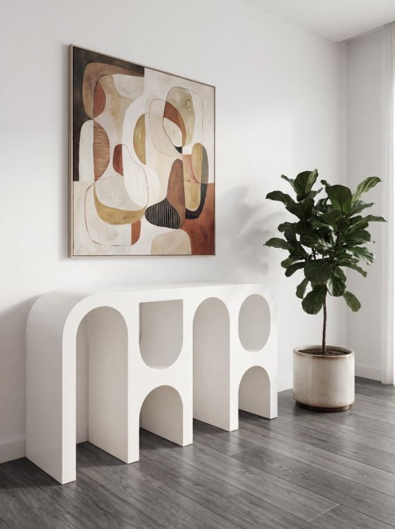 Capriana Console Table — White