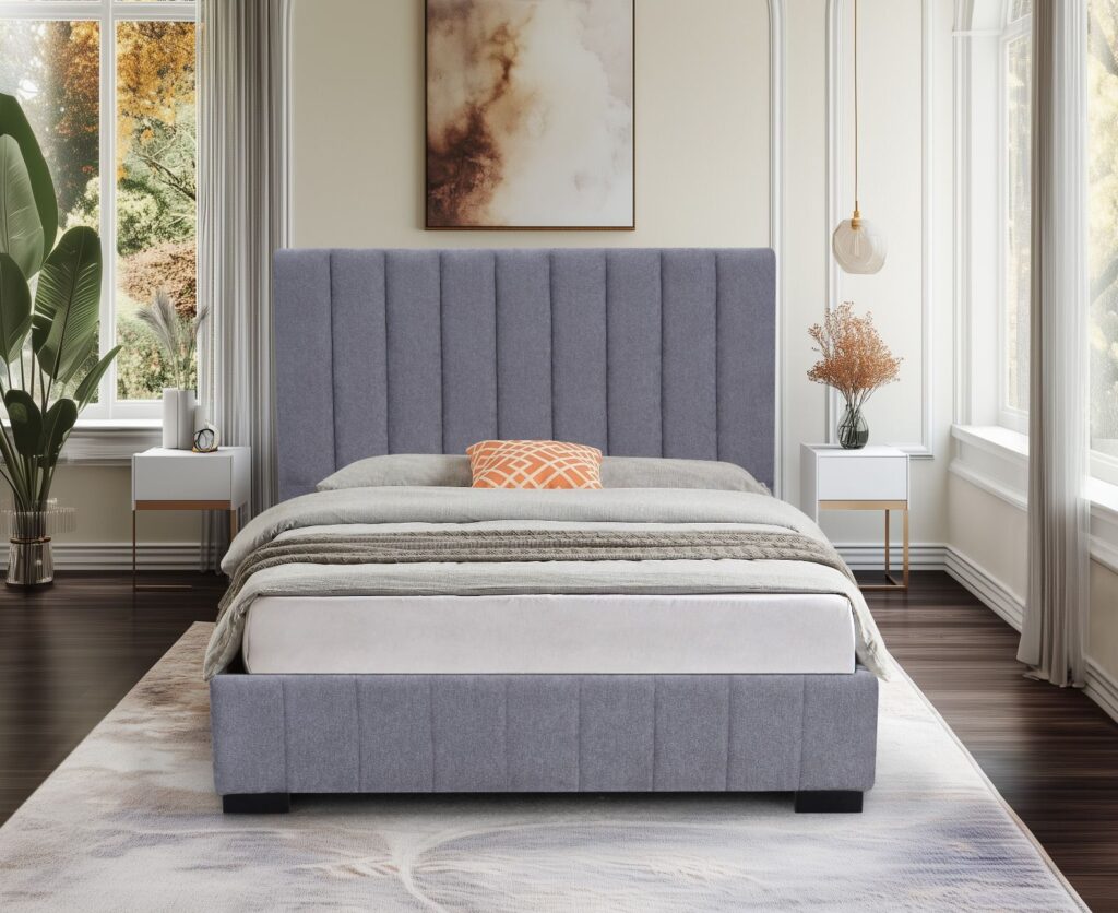 Rose Upholstered Bed Frame