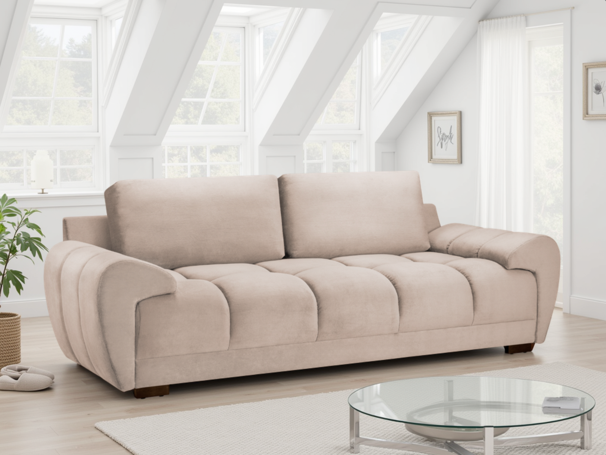 Azzuro Mocha Sofa