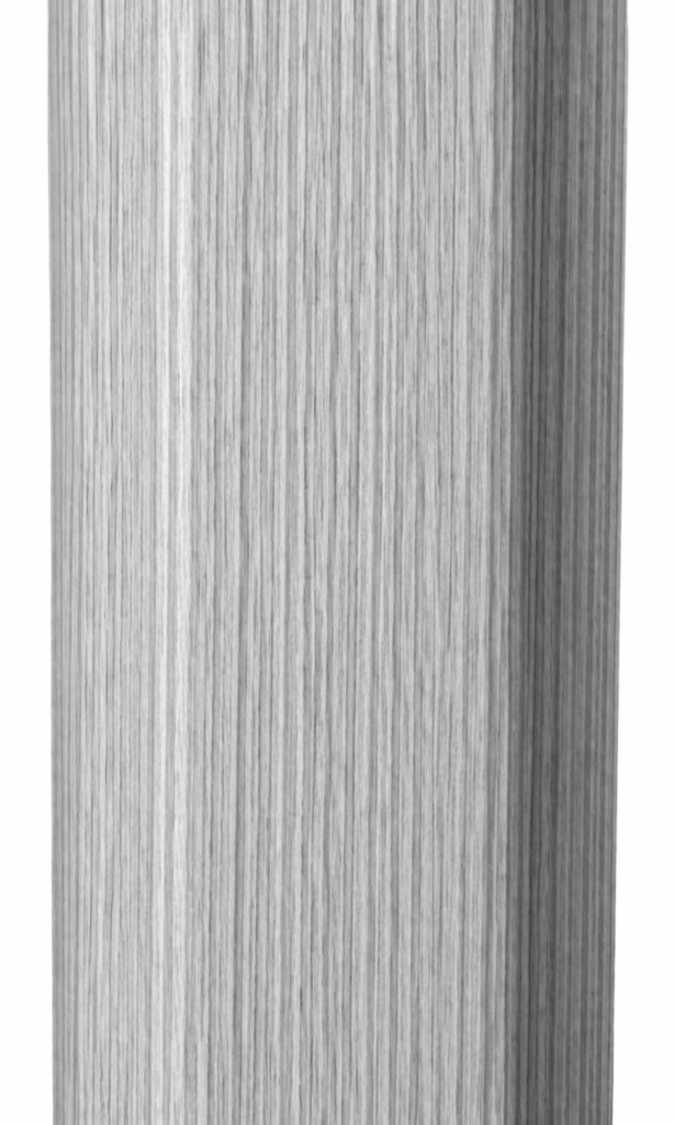 PVC Wall Panel Corner Strip – Grey – 240cm (Pack of 10)