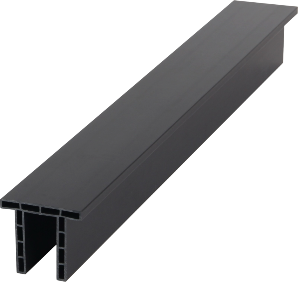 Composite Fence Trim – Black (Wide 94) – 180cm (Pack of 4)