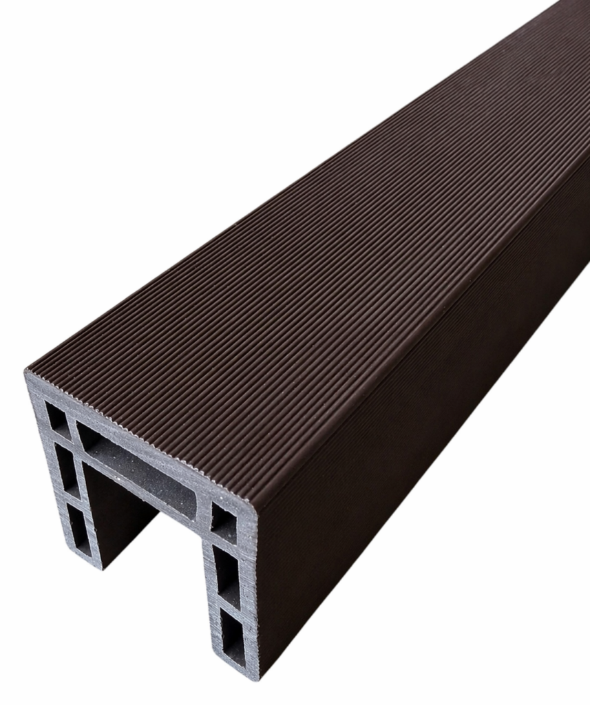 Composite Fence Trim – Dark Brown – 180cm (Pack of 4)