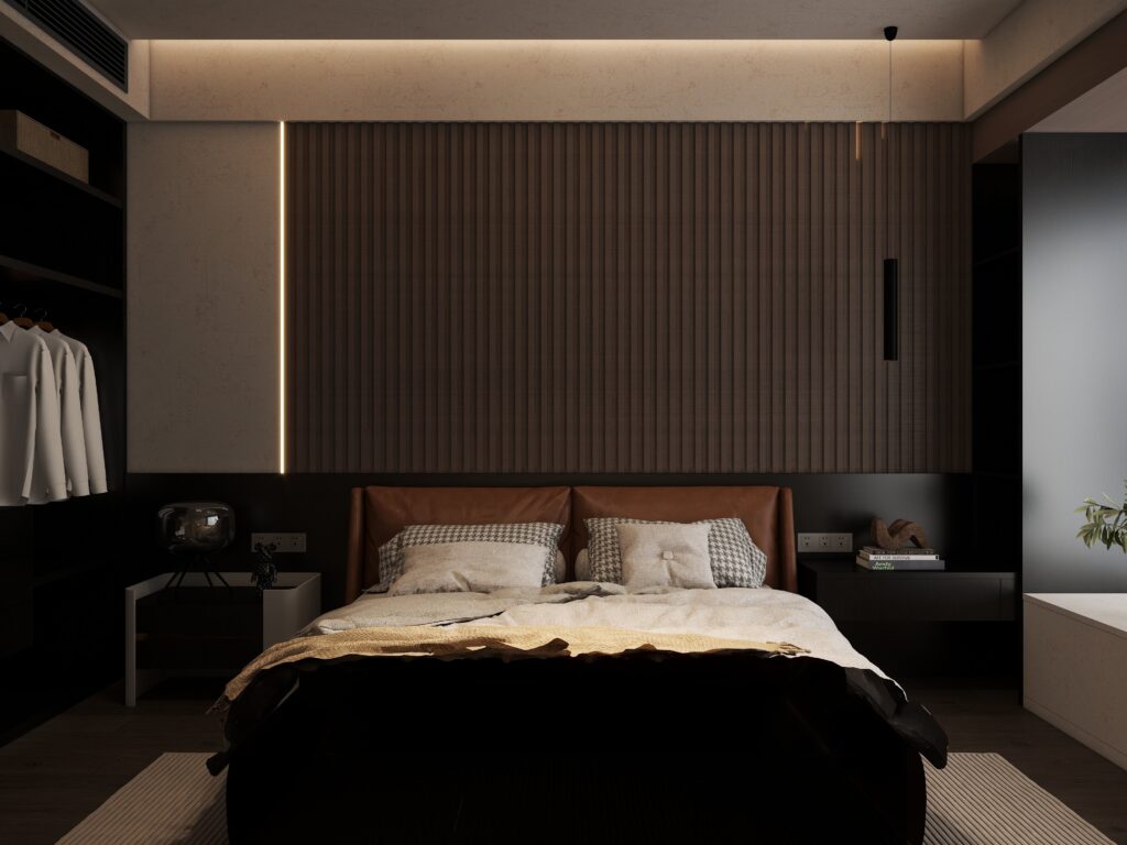 Seamless PVC Wall Panels – Dark Grey