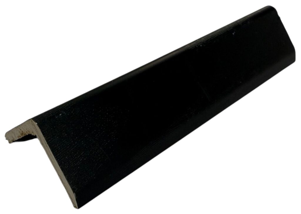 Seamless PVC Wall Panel Trim – Black – 240cm (Pack of 10)