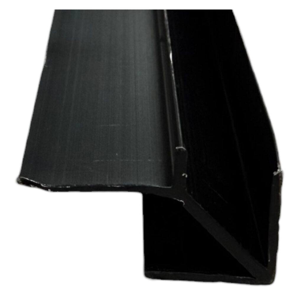 Aluminium Corner Strip – Black – 300cm (Pack of 10)