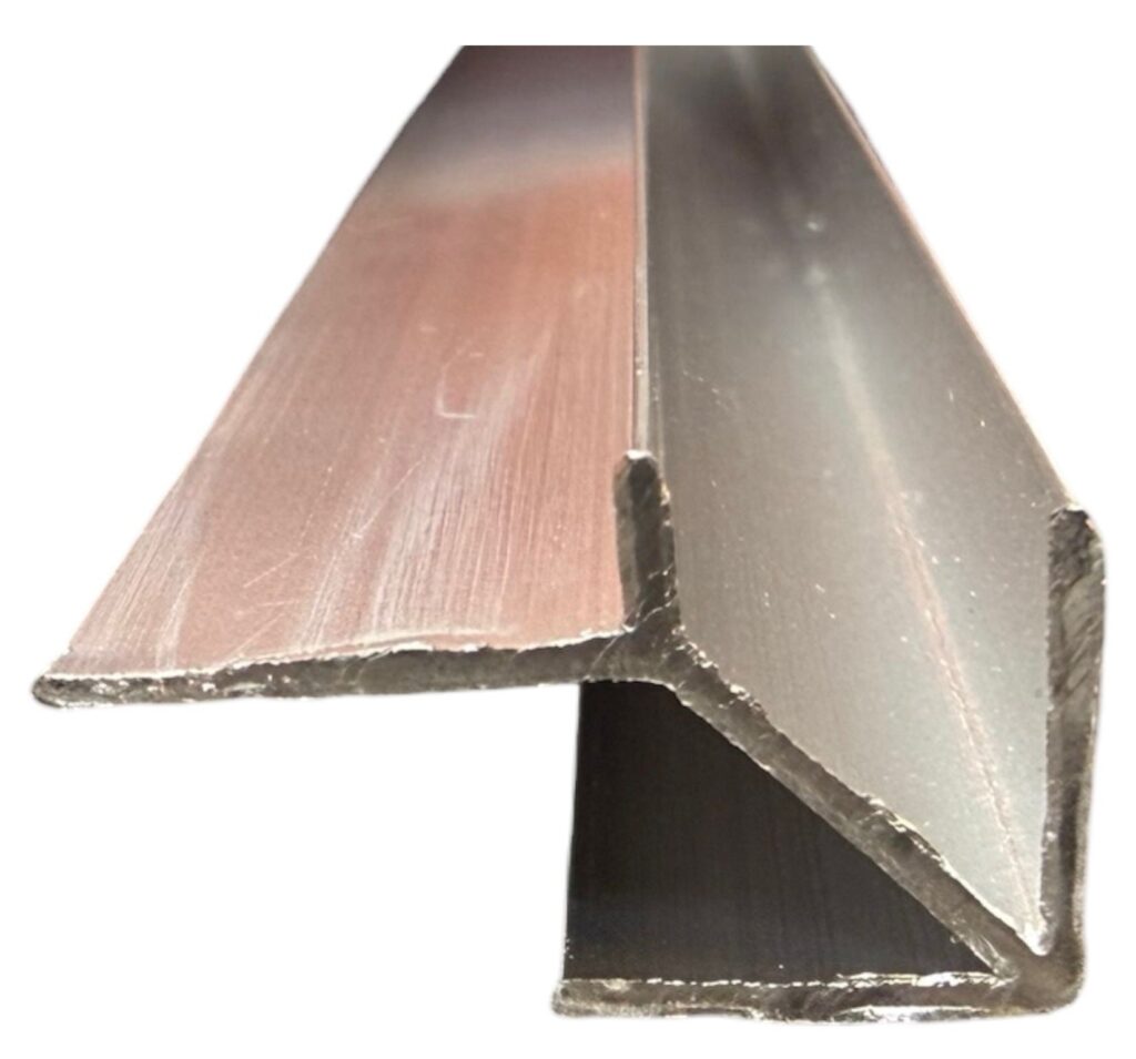 Aluminium Corner Strip – Silver – 300cm (Pack of 10)