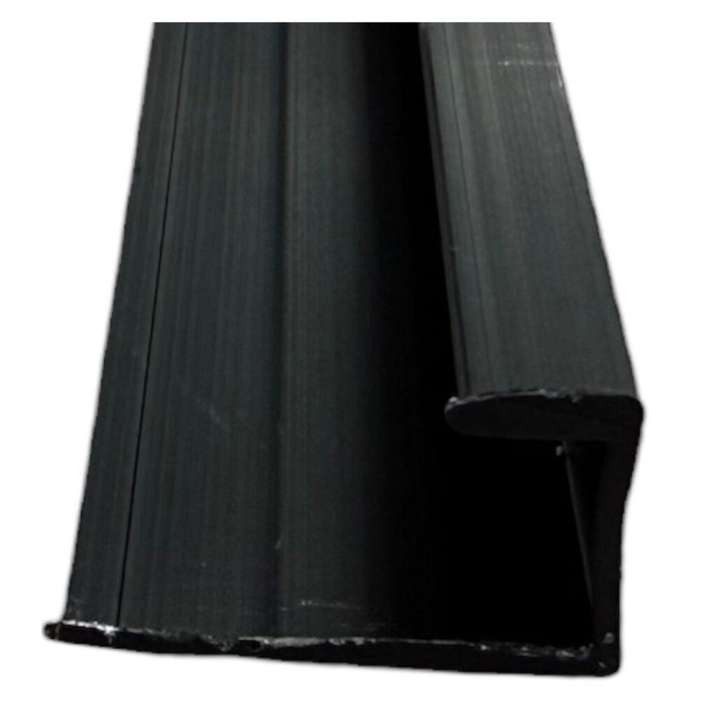 Aluminium End Strip – Black – 300cm (Pack of 10)