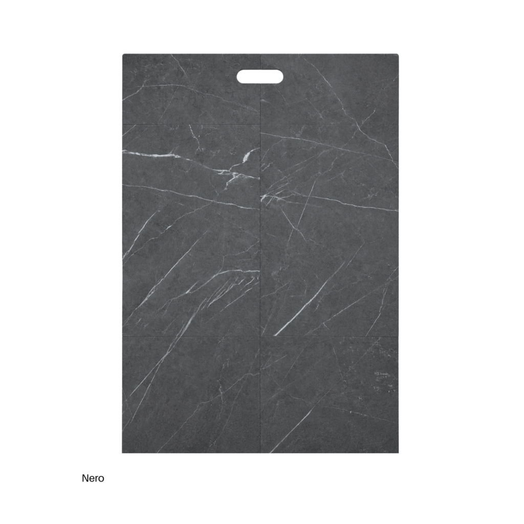 Nero Black Marble Effect LVT Flooring – 609 x 304mm