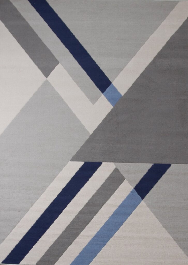 Balletto 186B Beige / Navy Rug